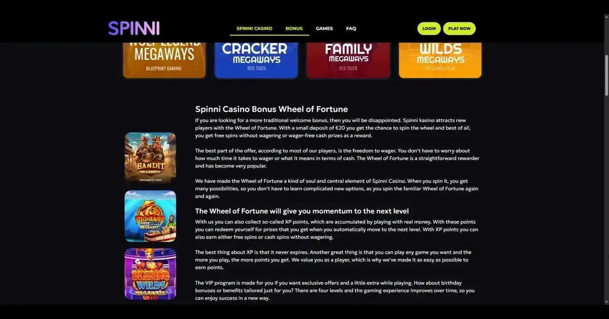 spinni casino